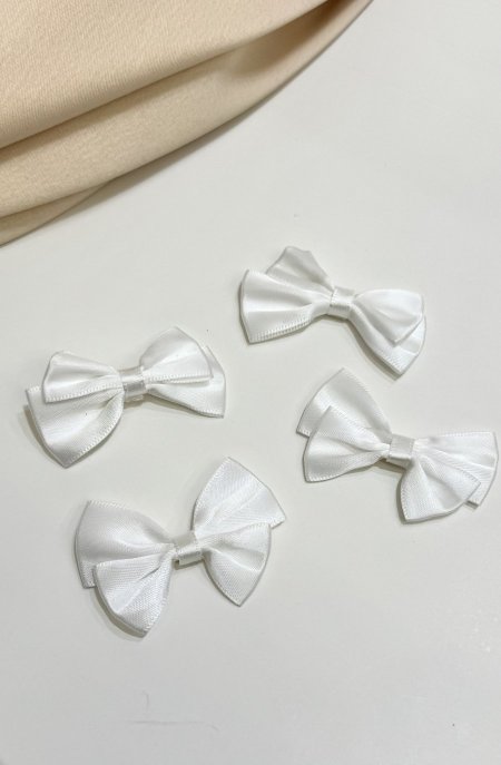 ببيونه ستان ( ابيض ) عرض 2.5 سم